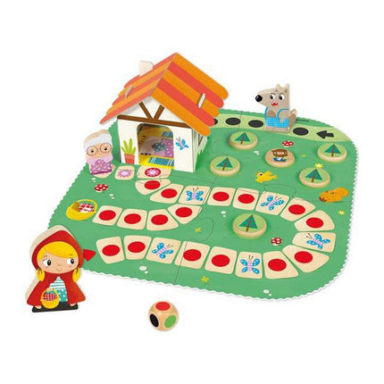 Lernspiel Diset Little Red Ridding Hood 9 Stücke