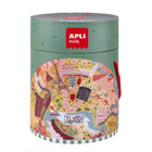 Puzzle Apli The World Landmarks kreisförmig 48 Stücke 50 cm