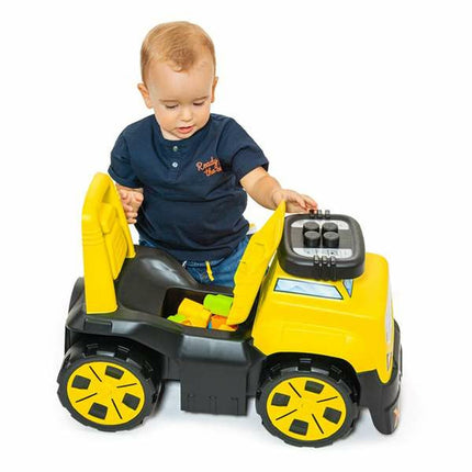 Rutschauto Moltó 3x1 Wheels & Blocks grün 89 cm 10 Stücke