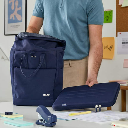 Lässiger Rucksack Milan Marineblau (42 x 29 x 11 cm)