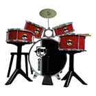 Schlagzeug Reig Rhino Drums Red 75 x 68 x 54 cm Kunststoff