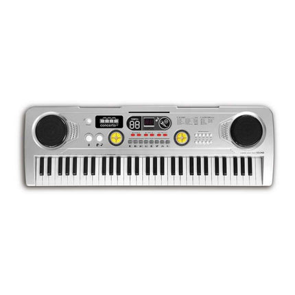Klavier 8923 Silberfarben (73 x 22,8 x 6,5 cm)