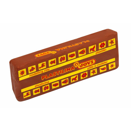 Knetstangen Jovi School 150 g Braun 15 Stück