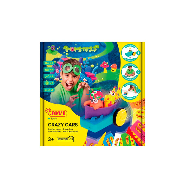 Knetspiel Jovi Crazy Cars Monsters Bunt