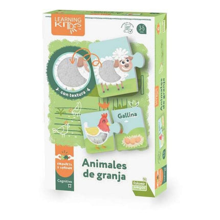 Lernspiel Falomir Puzzle tiere (ES)