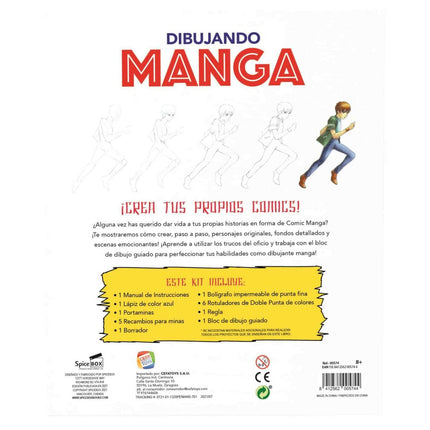 Zeichenset Cefatoys Manga