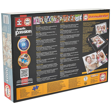 Puzzle Educa 14827 World Map 4000 Stücke