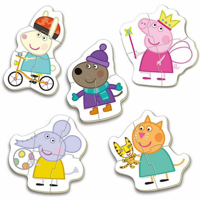 Set mit 5 Puzzeln Peppa Pig Educa Baby 15622