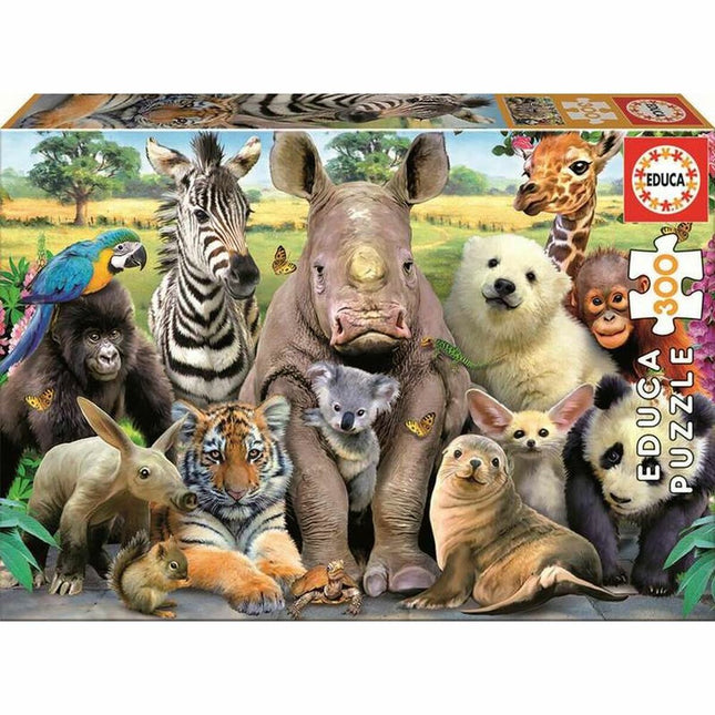 Puzzle Educa Animals (300 pcs)