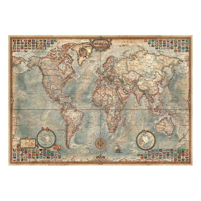 Puzzle Educa The World, Political map 16005 1500 Stücke