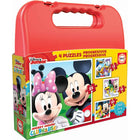 Set mit 4 Puzzeln   Mickey Mouse Only One         16 x 16 cm