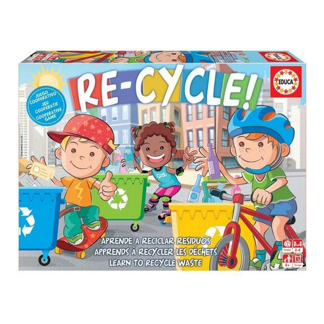 Lernspiel Educa Re-cycle ES-EN-FR