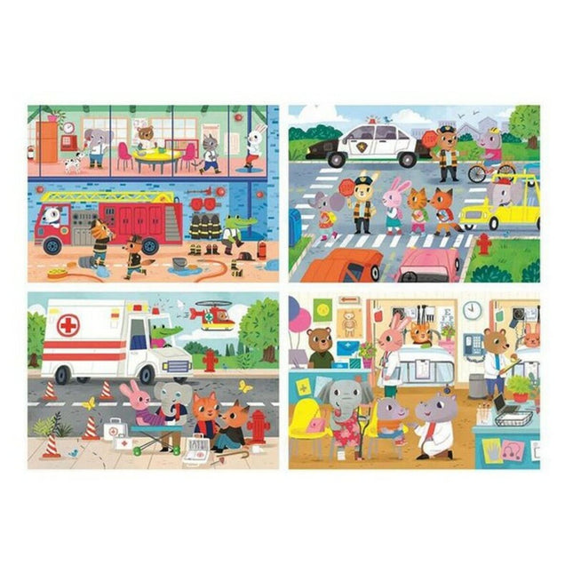 Puzzle Educa 20-40-60-80 tiere (48 pcs)