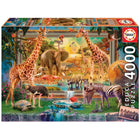 Puzzle Educa 19285 Savana Coming to Life 4000 Stücke