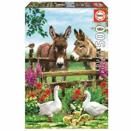 Puzzle: Tiere Educa 500 Stücke