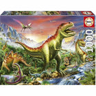 Puzzle Educa Dinosaurier 1000 Stücke