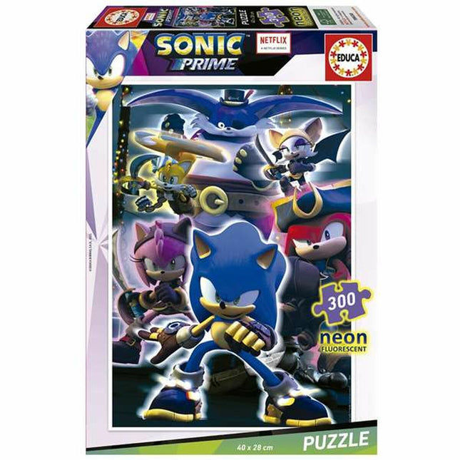 Puzzle Educa Neon Sonic 300 Stücke