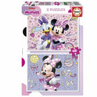 Set mit 2 Puzzeln Educa Minnie Mouse 48 Stücke