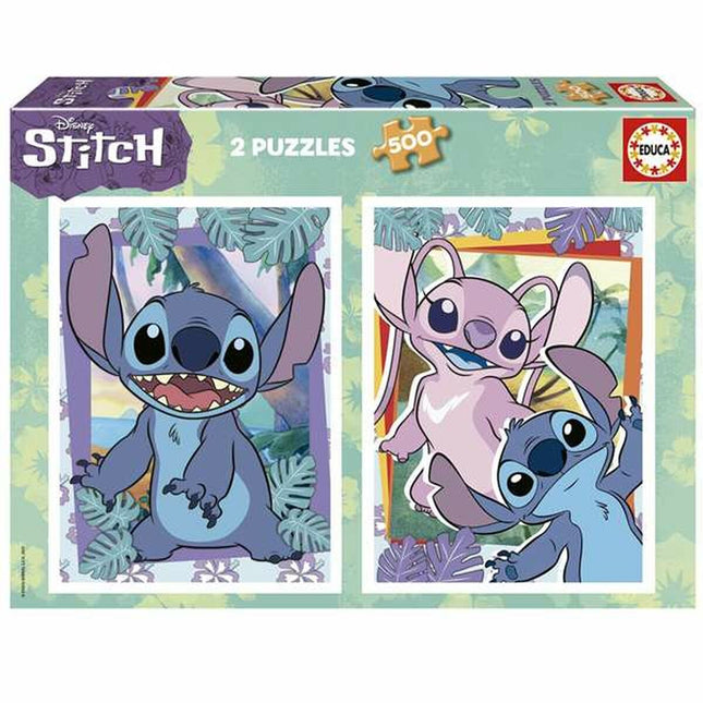 Kinderpuzzle Stitch 500 Stücke 2-in-1