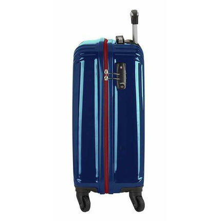 Kabinentrolley F.C. Barcelona 20/21 34,5 x 55 x 20 cm 20" Granatrot Marineblau