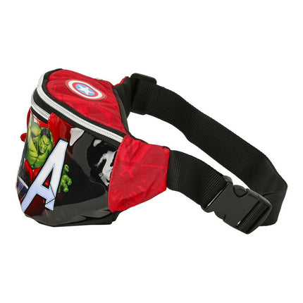 Gürteltasche The Avengers Infinity Rot Schwarz (23 x 12 x 9 cm)