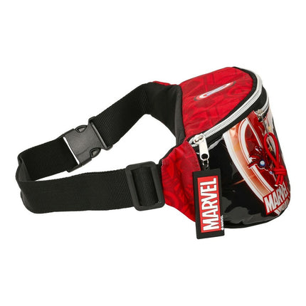 Gürteltasche The Avengers Infinity Rot Schwarz (23 x 12 x 9 cm)