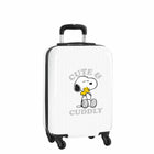 Koffer für die Kabine Safta Snoopy Weiß 34,5 x 20 x 55 cm