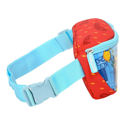 Gürteltasche SuperThings Kazoom Kids Rot Hellblau (23 x 14 x 9 cm)