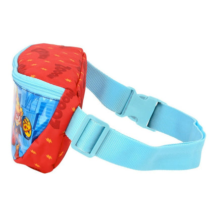 Gürteltasche SuperThings Kazoom Kids Rot Hellblau (23 x 14 x 9 cm)
