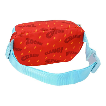 Gürteltasche SuperThings Kazoom Kids Rot Hellblau (23 x 14 x 9 cm)