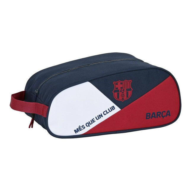 Schuhtasche für die Reise F.C. Barcelona Corporativa Blau Granatrot