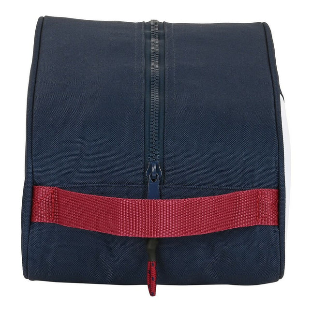 Schuhtasche für die Reise F.C. Barcelona Corporativa Blau Granatrot