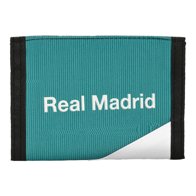Tasche Real Madrid C.F. Weiß Türkisgrün (12.5 x 9.5 x 1 cm)