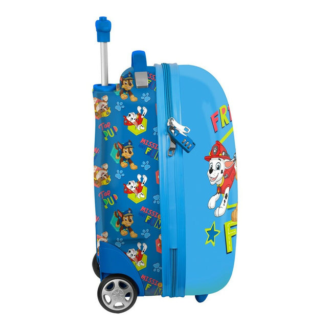 Koffer The Paw Patrol Friendship Blau 16'' (28 x 43 x 23 cm)