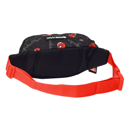 Gürteltasche Spiderman Hero Schwarz Für Kinder 23 x 12 x 9 cm
