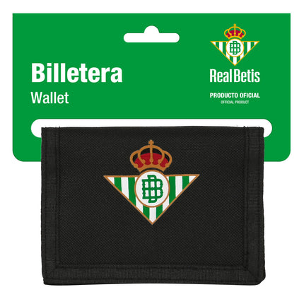 Tasche Real Betis Balompié 12.5 x 9.5 x 1 cm Schwarz Neongrün