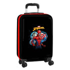 Koffer für die Kabine Spiderman Hero Schwarz 20'' 34,5 x 55 x 20 cm