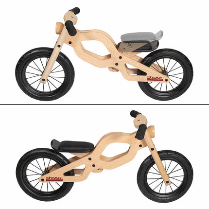 Kinderfahrrad Woomax Classic 12" Ohne Pedale