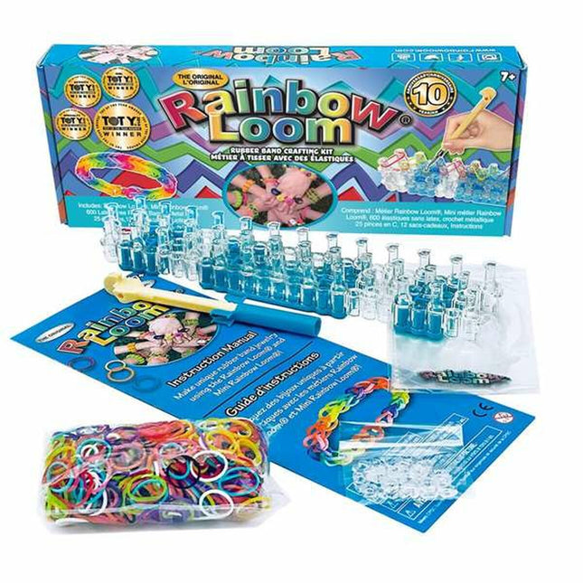 Kit zur Herstellung von Armbändern Bandai  Rainbow Loom