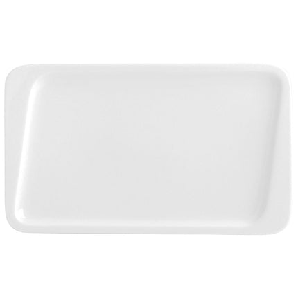 Dessertteller Quid Chef aus Keramik Weiß (25 x 15 cm) (Pack 6x)