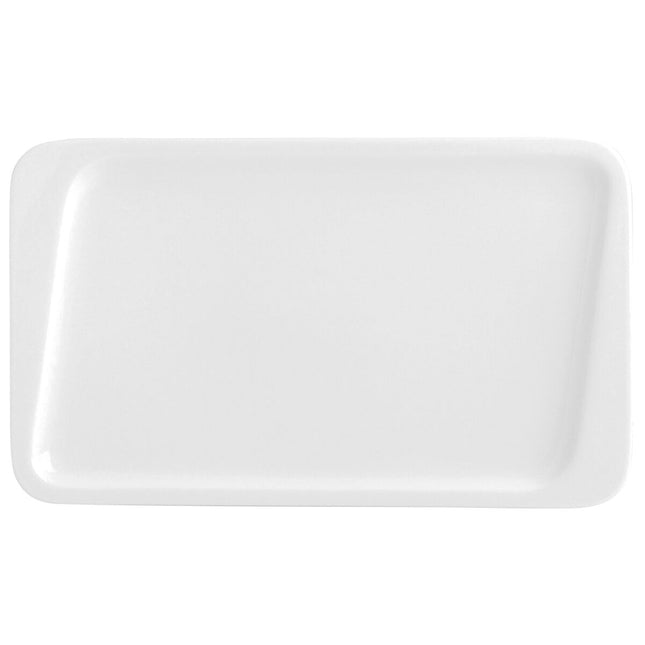 Dessertteller Quid Chef aus Keramik Weiß (25 x 15 cm) (Pack 6x)