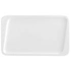 Flad plade Quid Chef aus Keramik Weiß (30 x 18 cm) (Pack 6x)