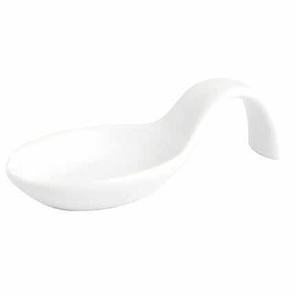 Cocktaillöffel Quid Chef aus Keramik Weiß (10 x 5 cm) (Pack 12x)