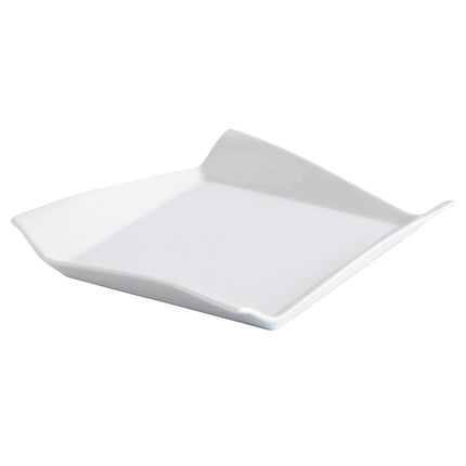 Teller Quid Gastro Fresh Sandwich aus Keramik Weiß (17,5 cm) (8 Stück)