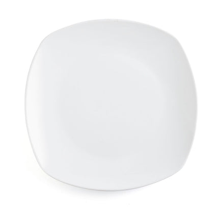 Flad plade Quid Novo Vinci aus Keramik Weiß (26,6 cm) (Pack 6x)