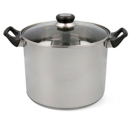 Kochtopf mit Deckel Quid Habitat Edelstahl (24 x 19 cm)