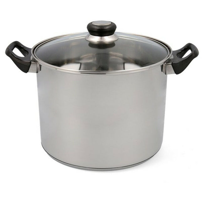 Kochtopf mit Deckel Quid Habitat Edelstahl (24 x 19 cm)