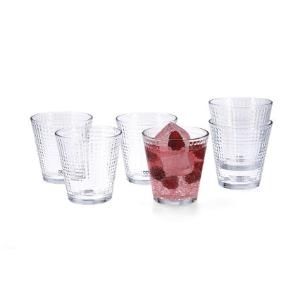 Gläserset Quid Durchsichtig Glas (250 ml) (6 Stück)