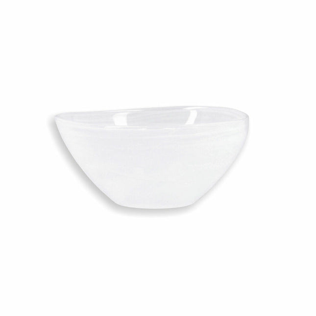 Salatschüssel Quid Boreal Weiß Glas (Ø 14 cm) (Pack 6x)