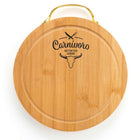 Schneidebrett Quid Carnivoro Braun Holz Stahl 22 x 2 cm